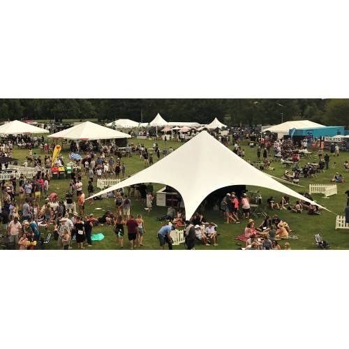 Large Star Marquee Shade Canopy